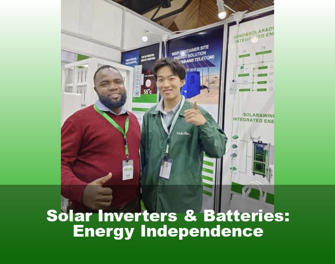 Solar Inverters & Batteries: Energy Independence